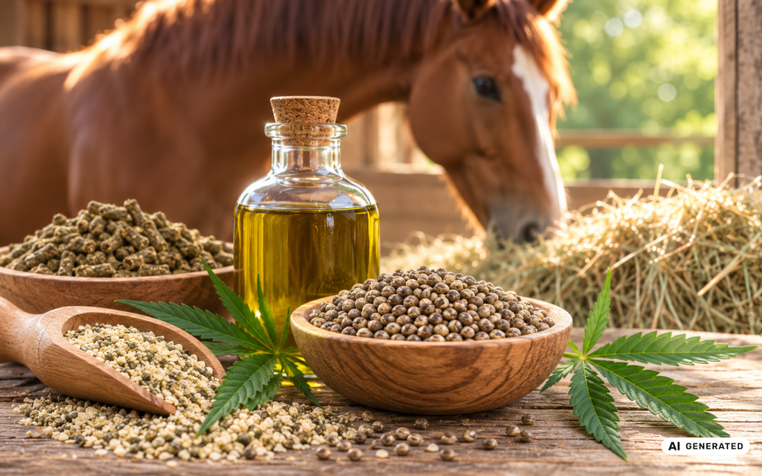 Hanf – Superfood für Pferde?