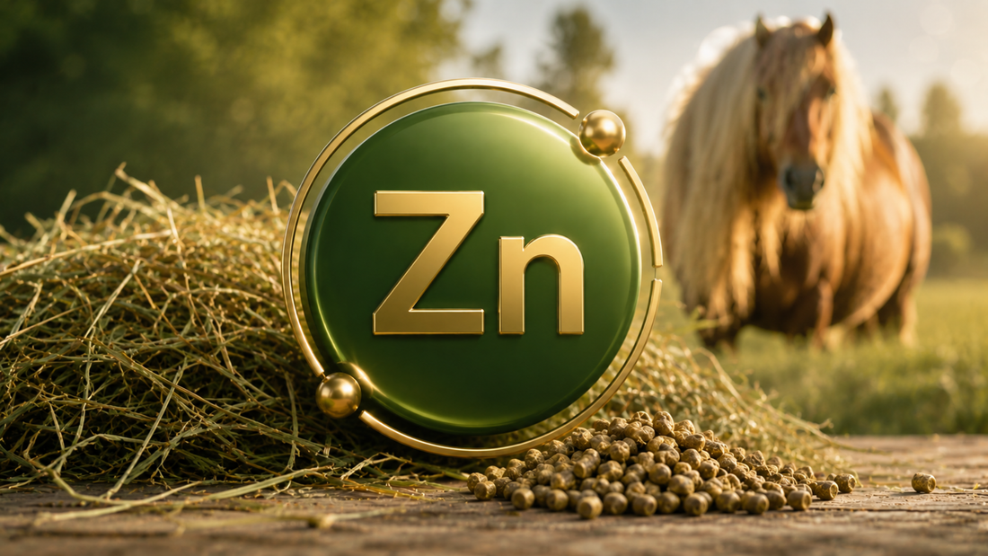 Zink für Pferde – Zinkoxid oder Zinkchelat