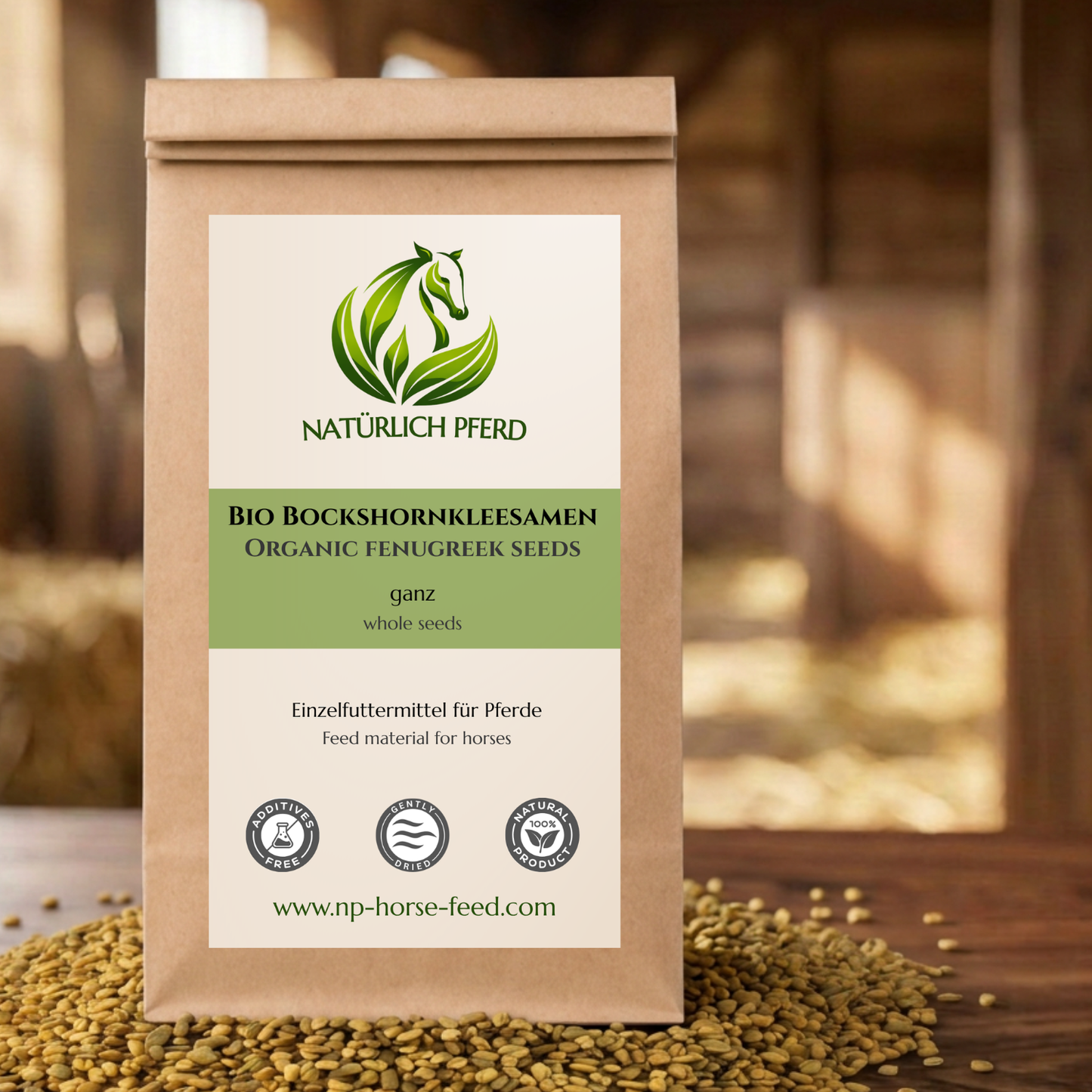 Organic Fenugreek Seeds (whole)