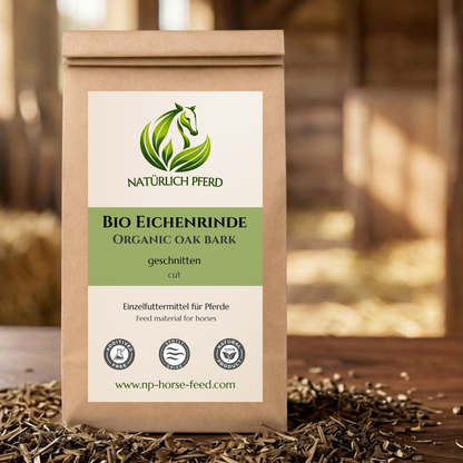 Organic Oak Bark (cut)