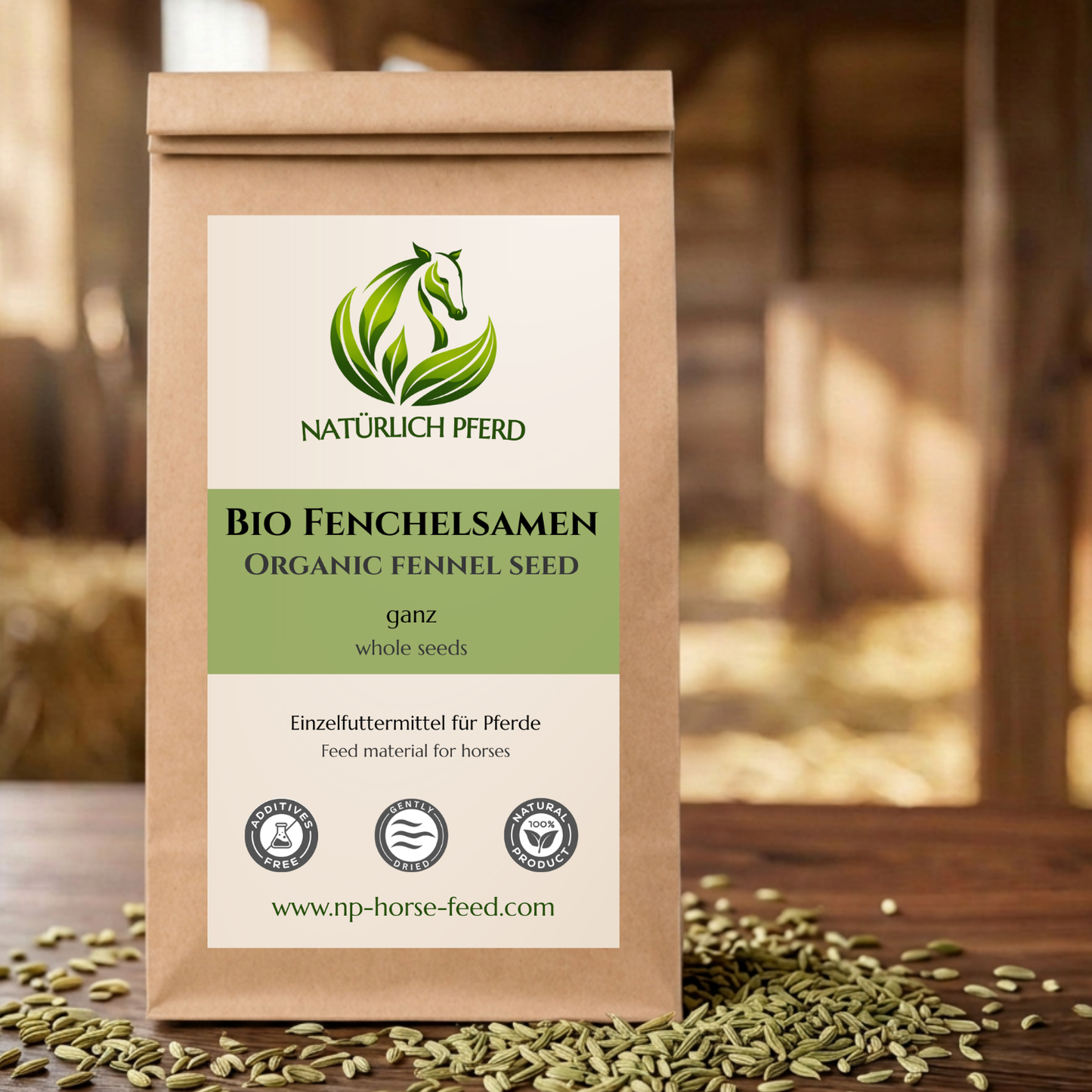 Organic Fennel Seeds (whole)