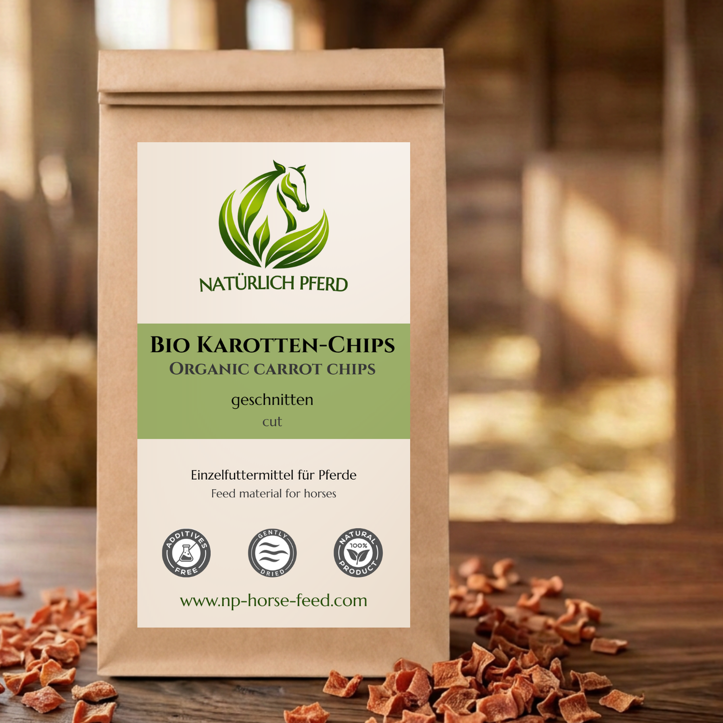 Organic Carrot Chips