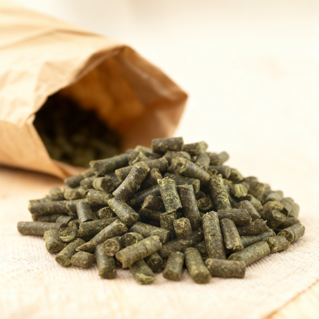 Organic Alfalfa Pellets