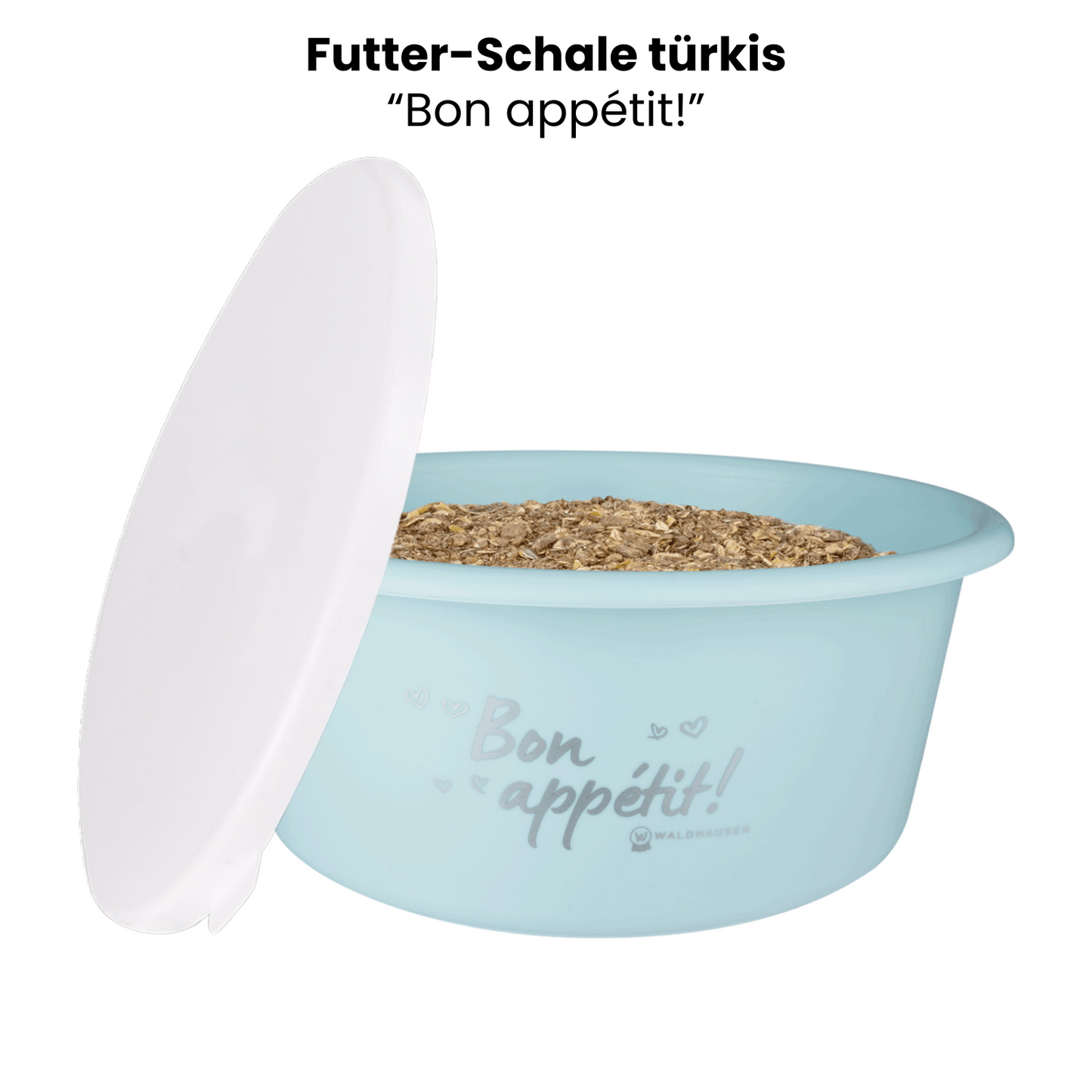 Futter-Schale mit Deckel 5 Liter