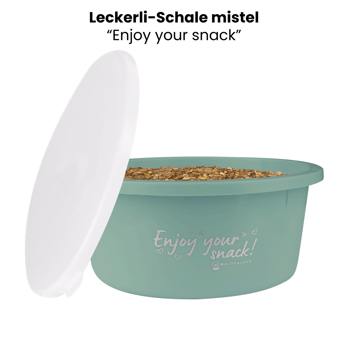 Leckerli-Schale mit Deckel 2 Liter
