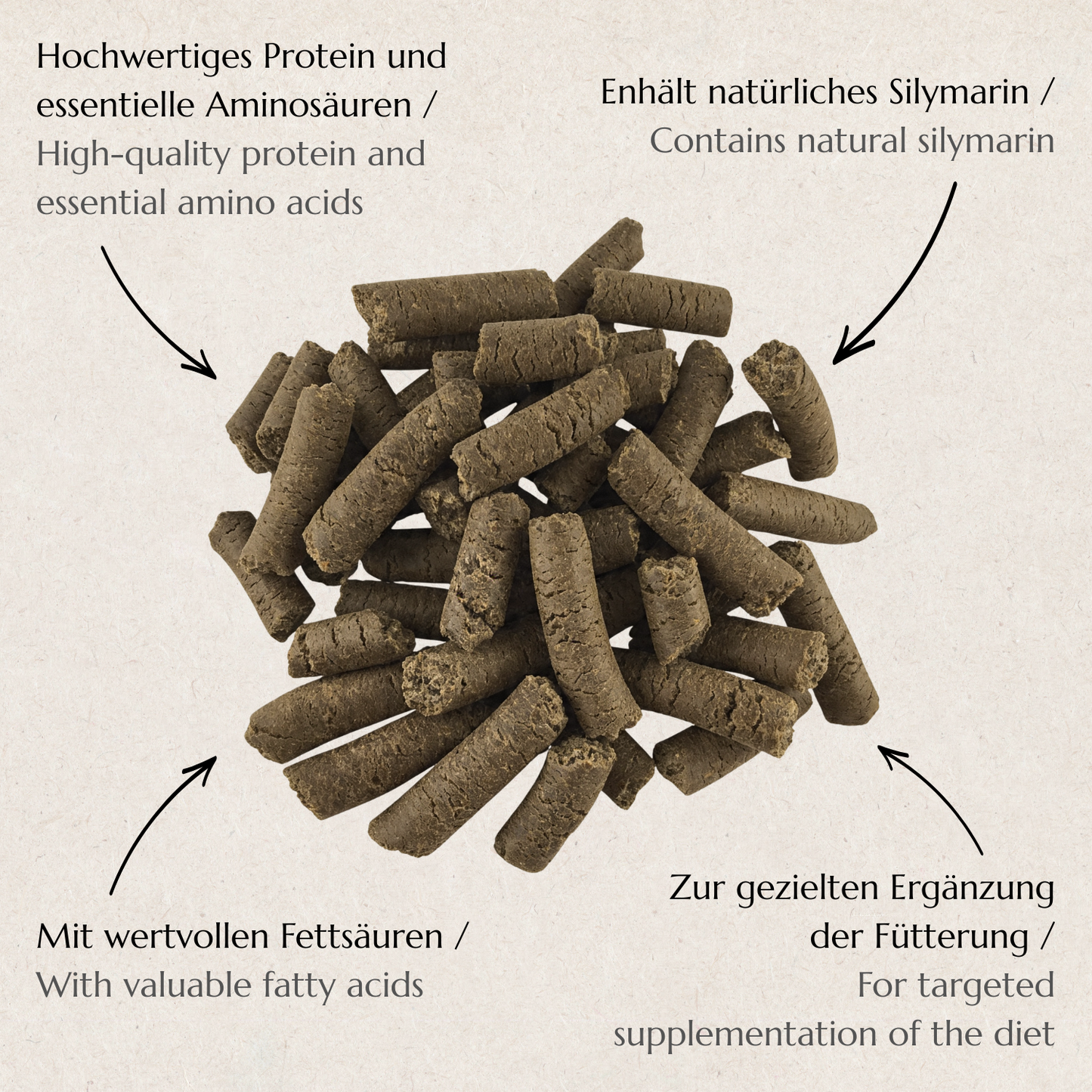 Bio Mariendistelpresskuchen