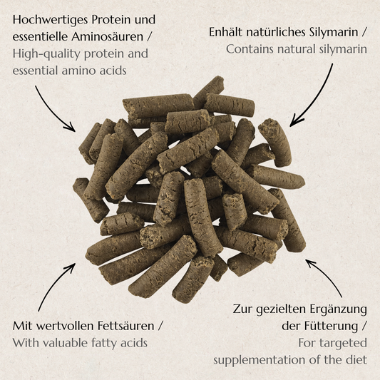 Bio Mariendistelpresskuchen